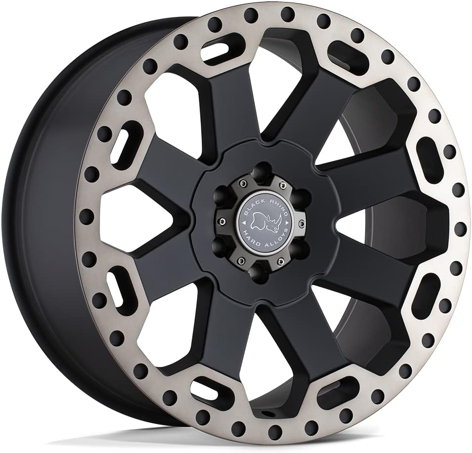 Black Rhino Hard Alloys WARLORD 17X9 5X5.0 4.53-12mm MATTE GUNMETAL - 1790WAR-25127G71