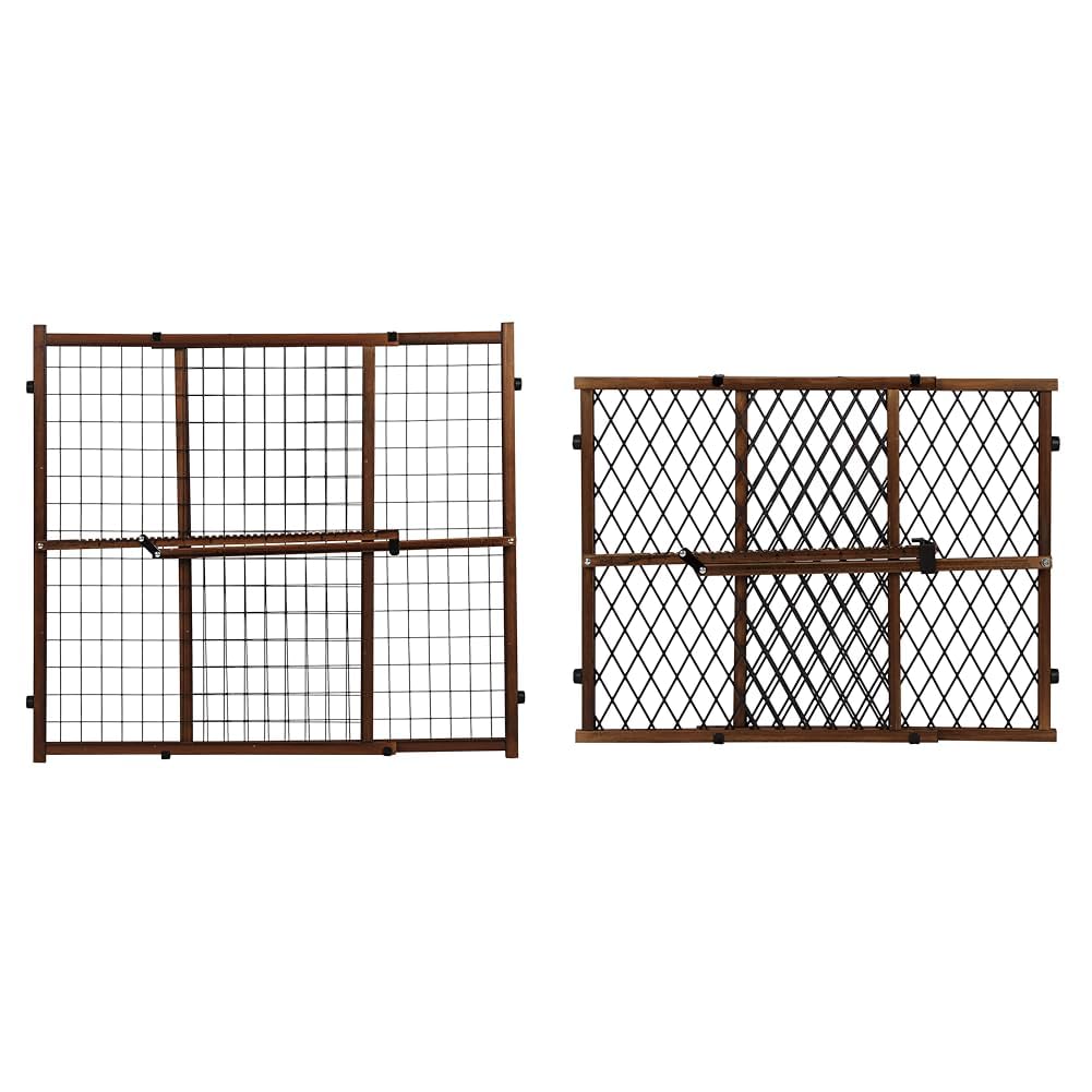 Amazon.com: Evenflo Position & Lock Tall & Wide Baby Gate with Position & Lock Baby Gate, Farmhouse Collection : Baby