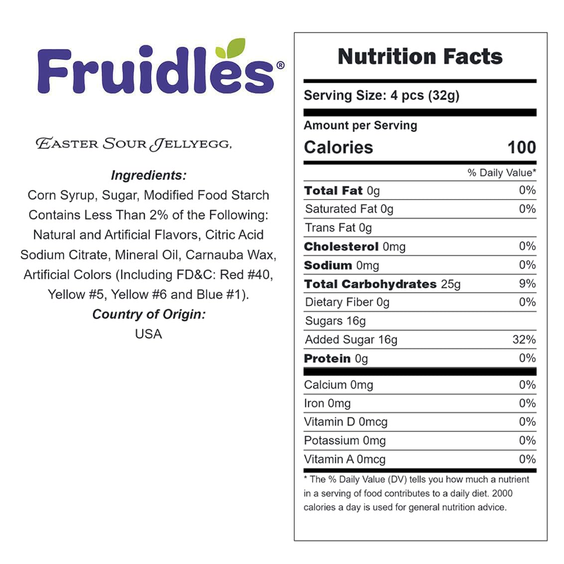 Fruidles Easter Sour Jelly Egg Unwrap Candy Treats, Fun and Festive Holiday Snacking, Party flavor (5 Pound (Bulk))