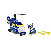 Paw Patrol Air Rescue, Elicottero della Polizia con personaggio Chase da collezione