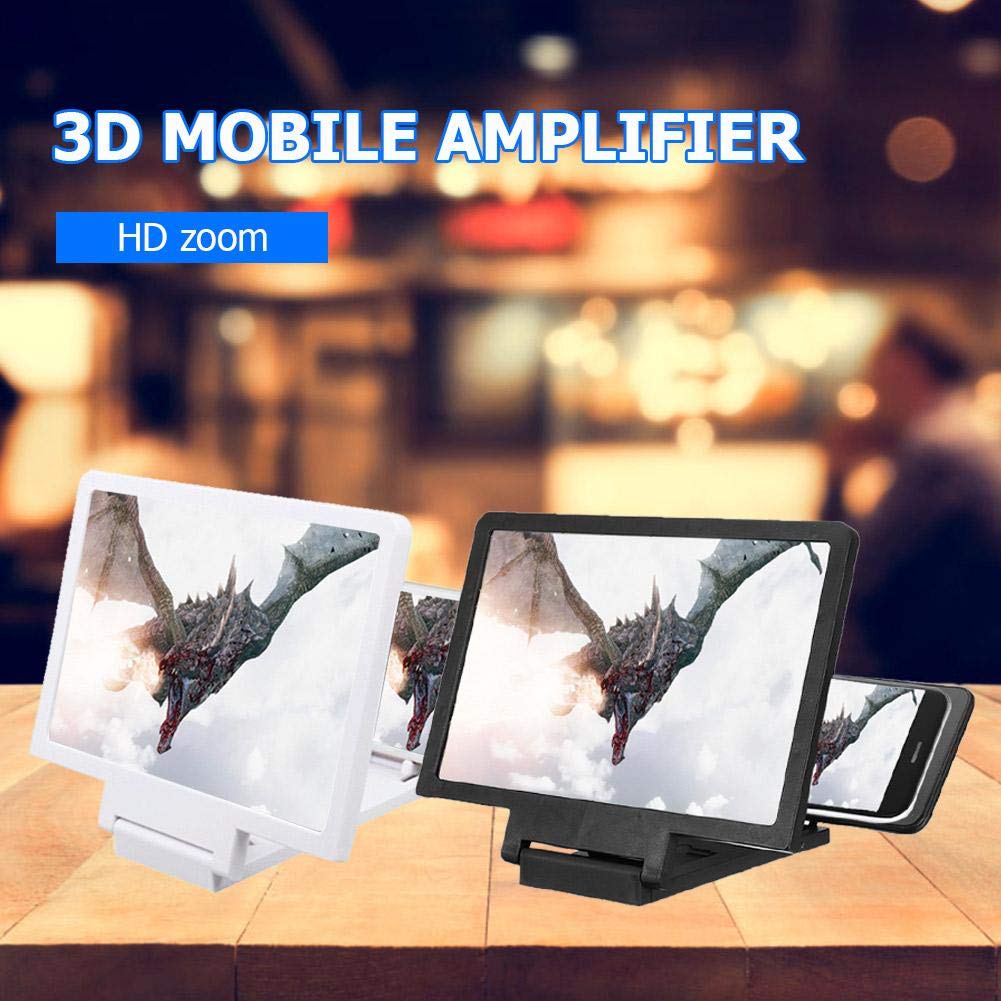 lupa ekranowa, Uniwersalny powiększalnik 3D na biurko 5 cali, wzmacniacz wideo