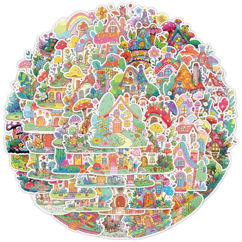 50枚 キッズ 手描き ビビッド カラー ポップ アート ステッカーセット おしゃれ 人気 防水 スーツケース ギター 車 バイク 自転? 水筒 ヘルメット パソコン スマホ ノート デカール スノボ スケートボード 荷物 スマホケース 用