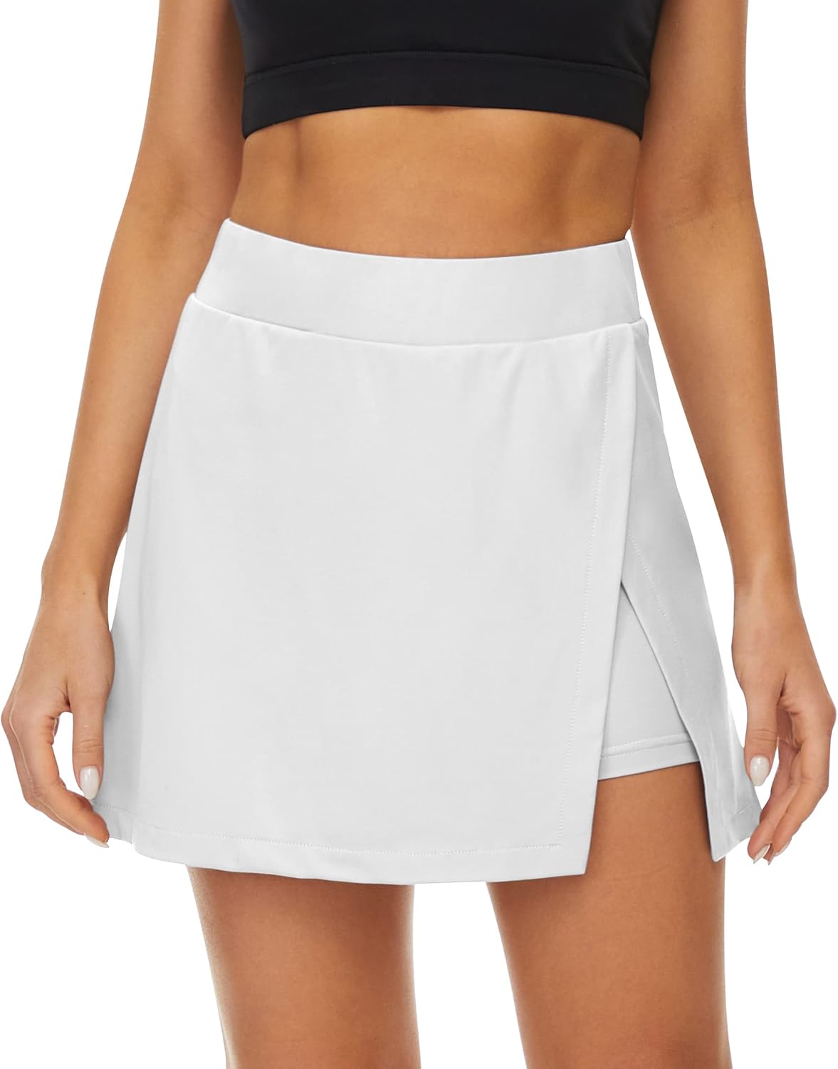 Fengbay Tennis Skirts for Women with Pockets, High Waisted Athletic Golf Skorts Skirts with Shorts