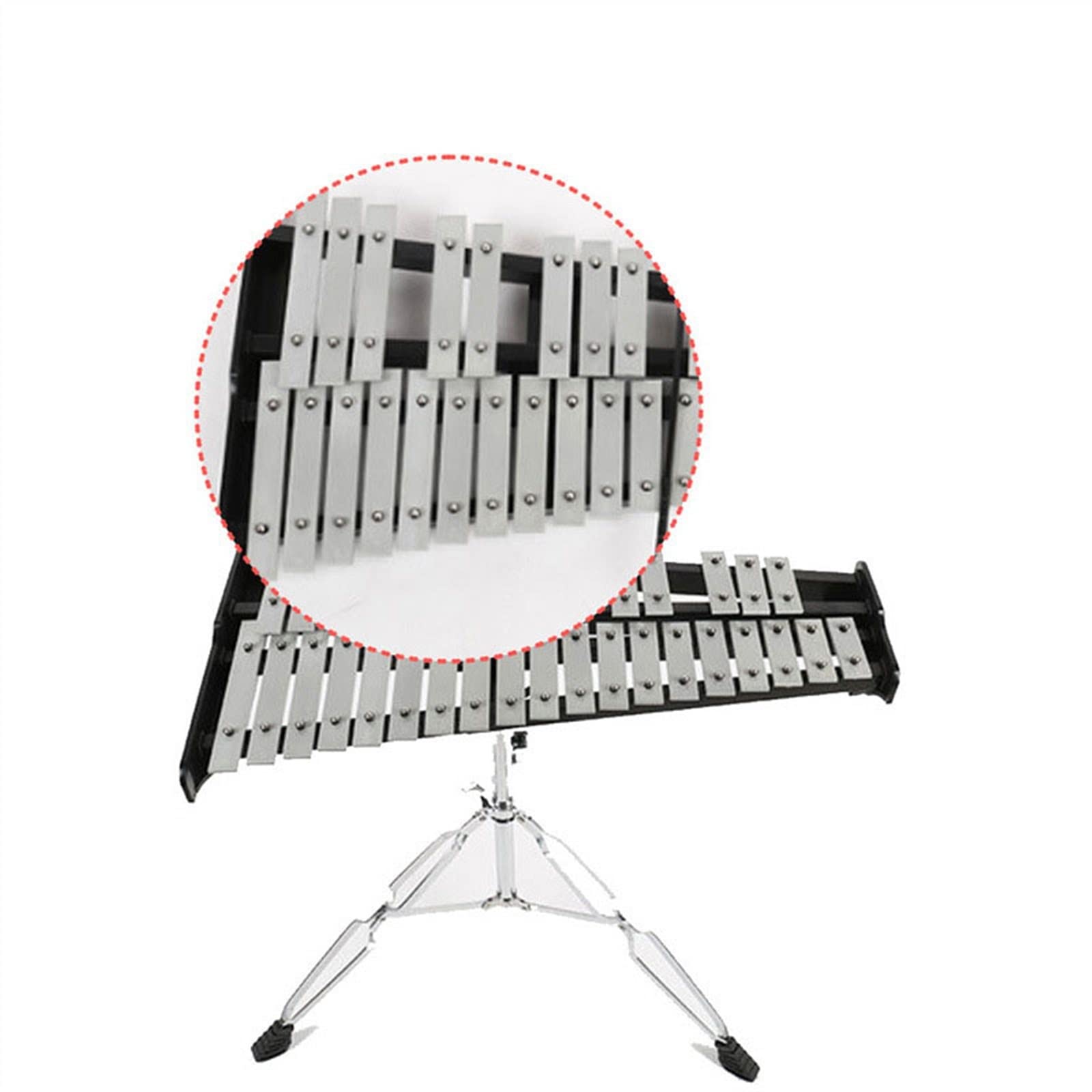 Percussão Musical Strumento A Percussione Per Pianoforte Con Piastra In Alluminio A 32 Toni Strumento Per Suonare A Mano Per Principianti Con Piastra In Alluminio Xilofoni