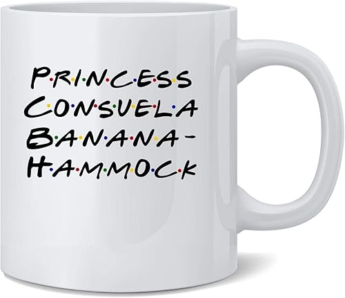 Miniatura 8 de Poster Foundry Taza de café de cerámica con texto en inglés «Hello My Name is Regina Phalange» de los años 90, 12 onzas