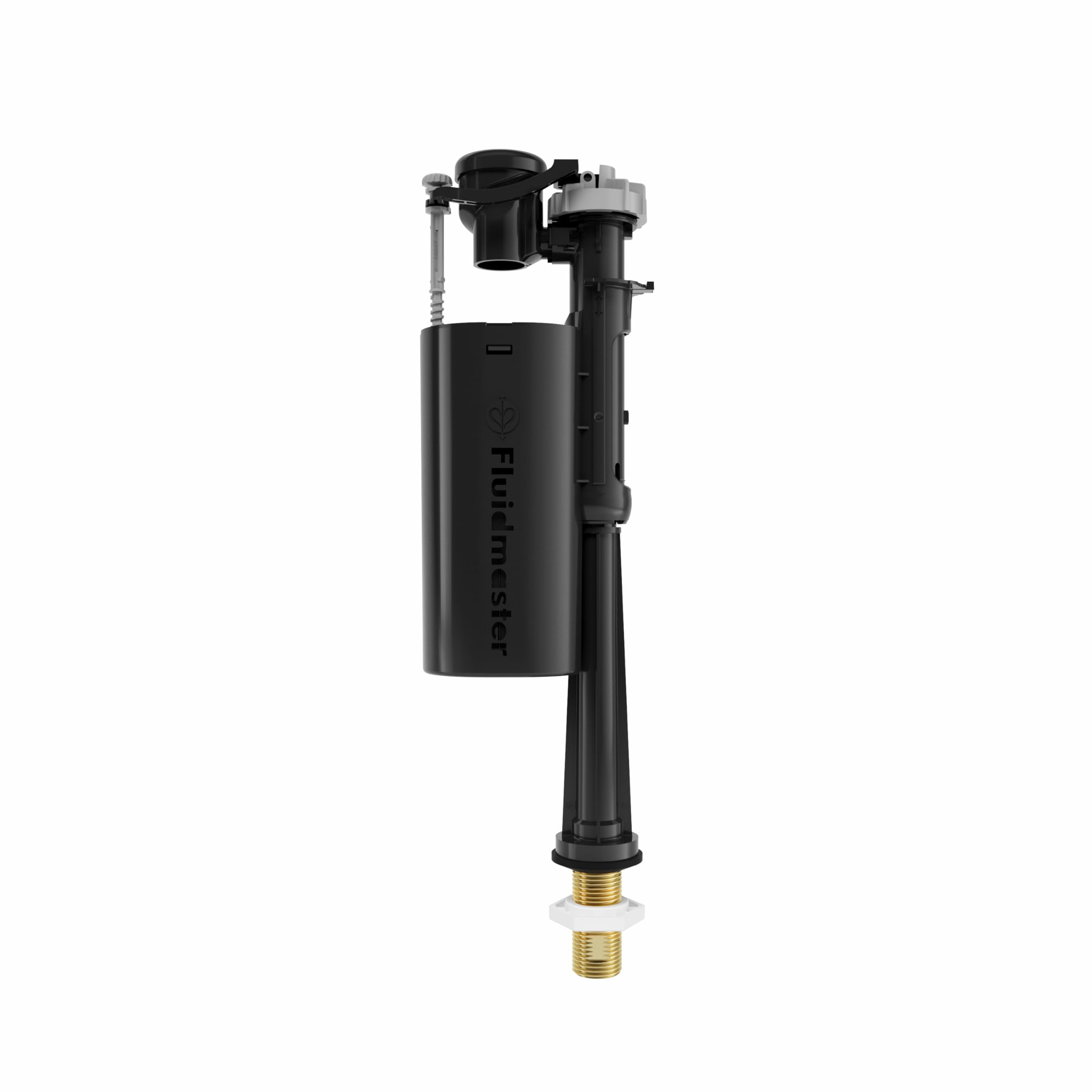 Fluidmaster 6420-S-001-P9 Airgap 6000 Bottom Entry Fill Valve - 1/2″ Brass Shank, Black, 318 millimeters