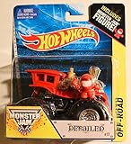 Derailed #17 Train Hot Wheels Off-Road Monster Jam 2014 Includes Monster Truck Jam Mini Figure 1:64 Scale
