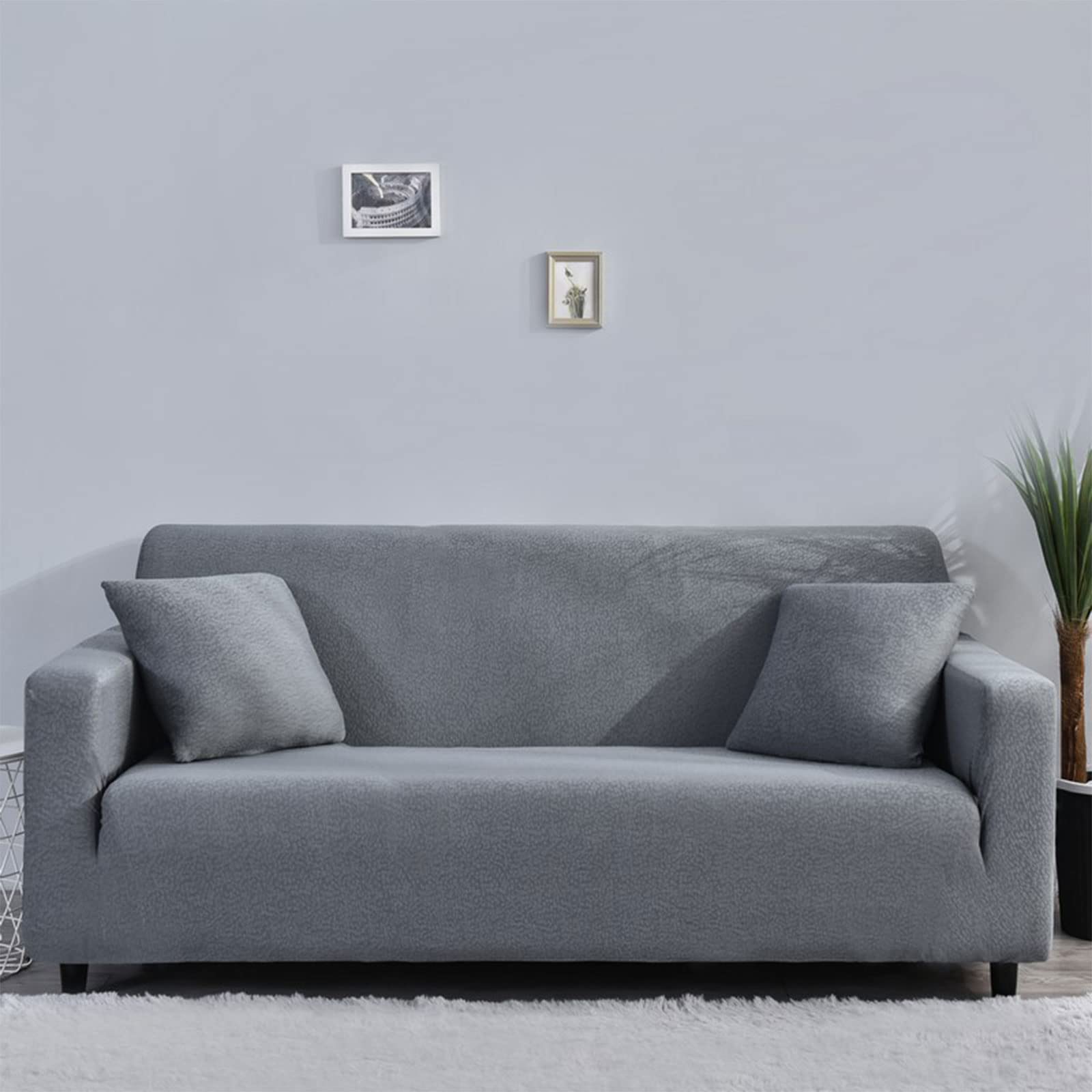 ENAPY Sofa Cover Sofa Slipcovers High Stretch Elastic Sofa Slipcover Anti Slip Sofa Covers Universal Furniture Cover Protector Couch Cover For Living Room