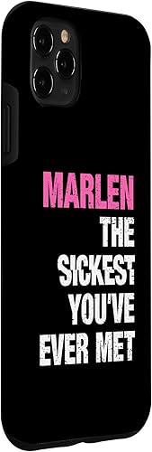 Miniatura 3 de Funda para iPhone 11 Pro Max Marlen The Sickest You 've 've Meet con nombre personalizado