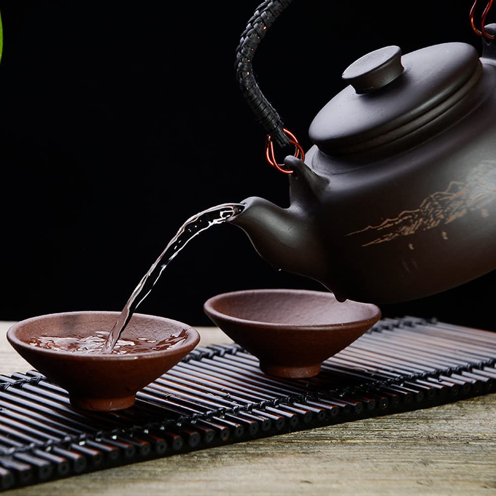 XIALON Théière chinoise avec filtre en argile violet 600 ml