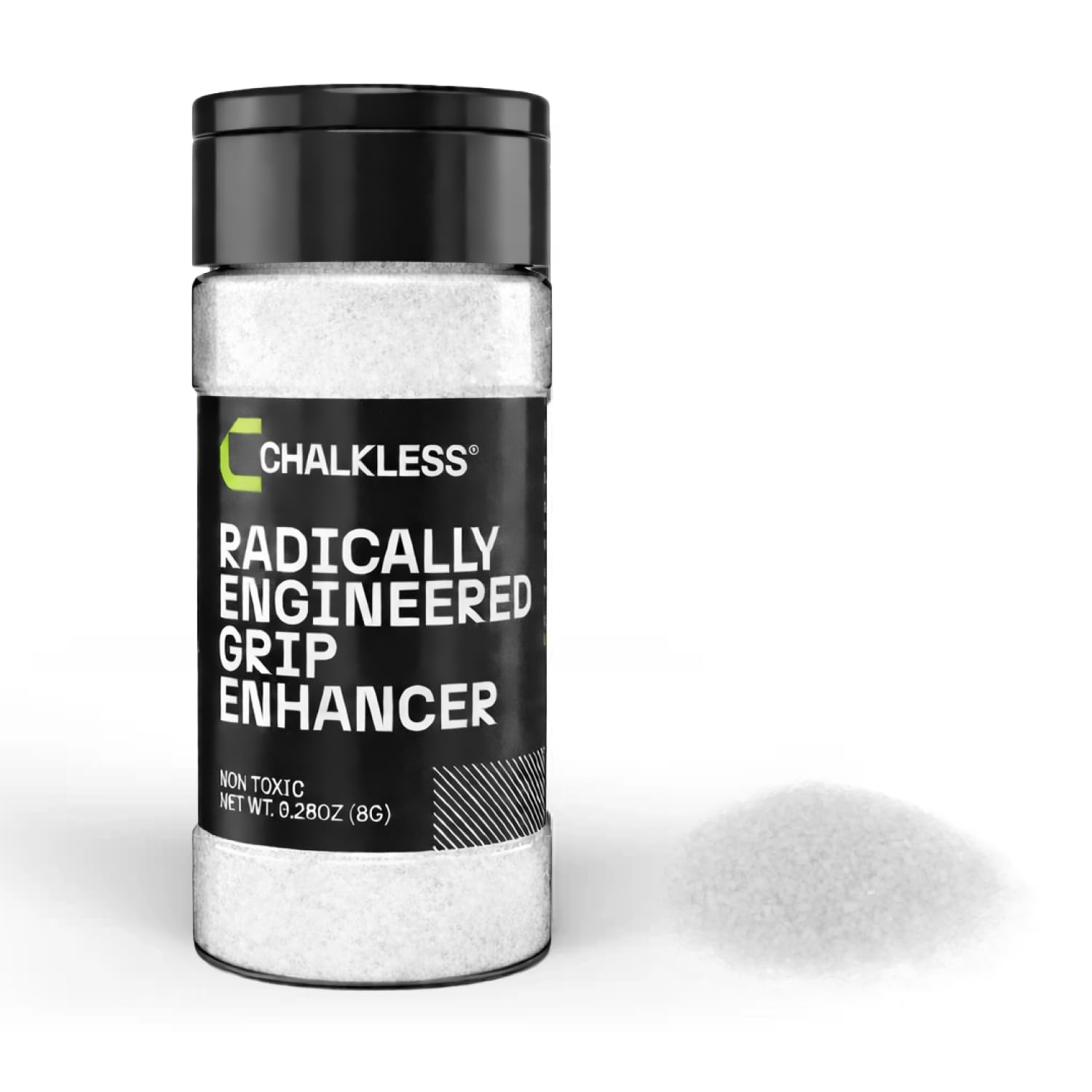 Chalkless Grip Enhancer - Premium Liquid Chalk Alternative & Less Mess Hand Chalk for Weightlifting, Powerlifting, Yoga, Gaming, Climbing, and More, Non-Toxic Long-Lasting & Reliable