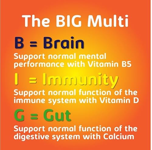 Haliborange Big Multivitamin | Vitamin A | Vitamin D | Calcium | Strawberry | 90 - Image 2