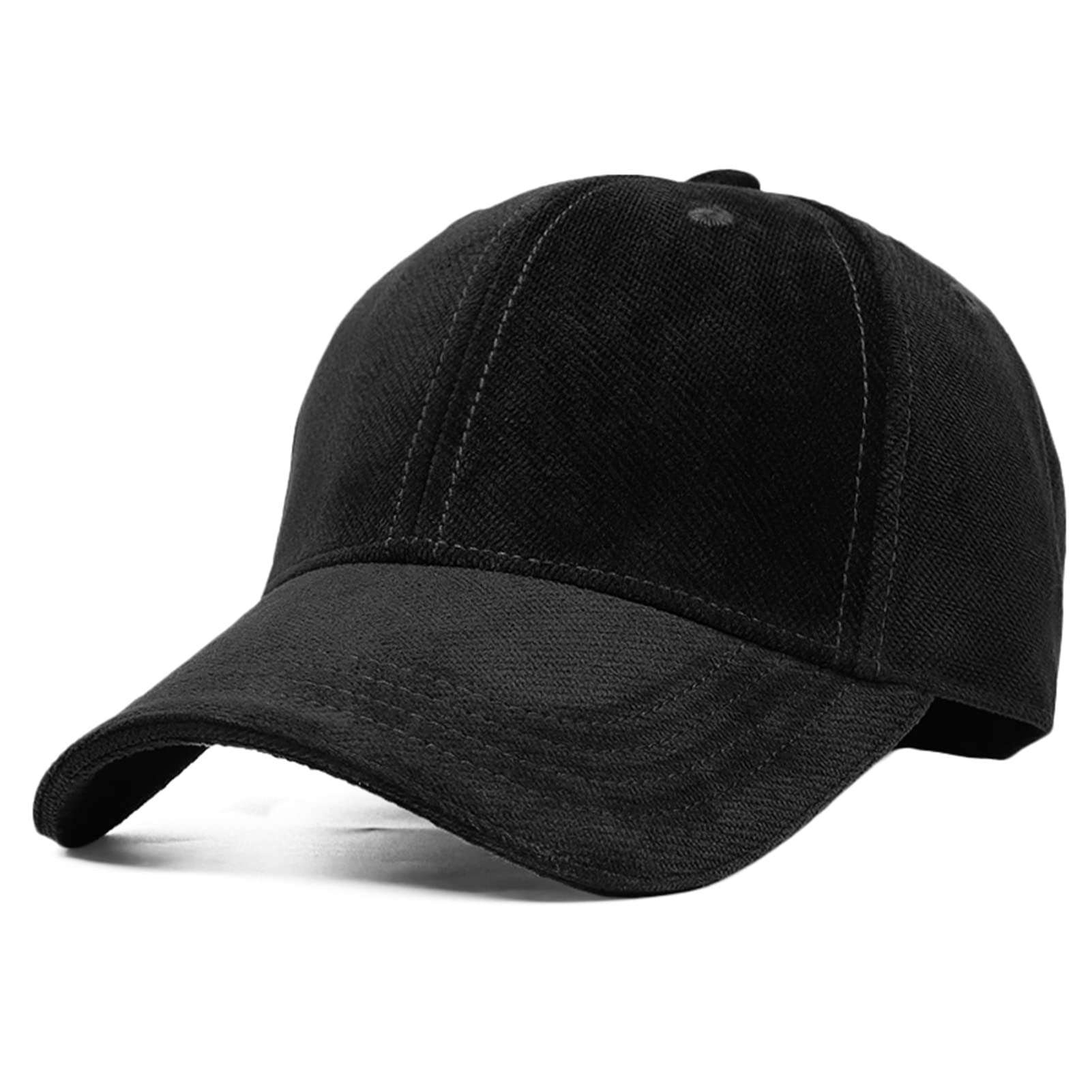 Berretto da Baseball Cappello da Sole Visiera da Sole Berretto da Golf Vintage Autunno Inverno Cappello Regolabile per Uomo Donna