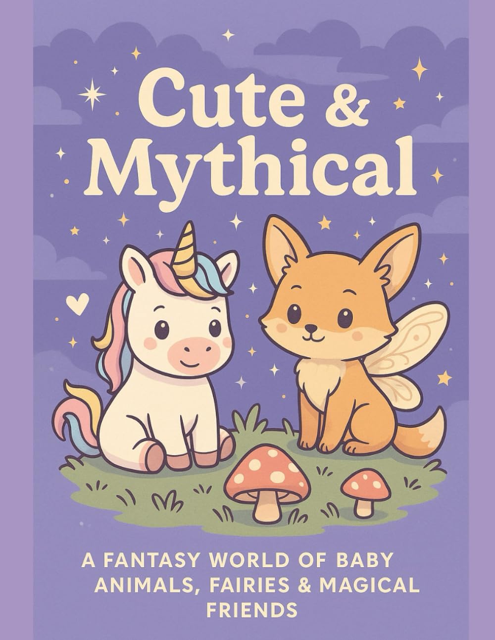 Cute & Mythical: A Fantasy World of Baby Animals, Fairies & Magical Friends