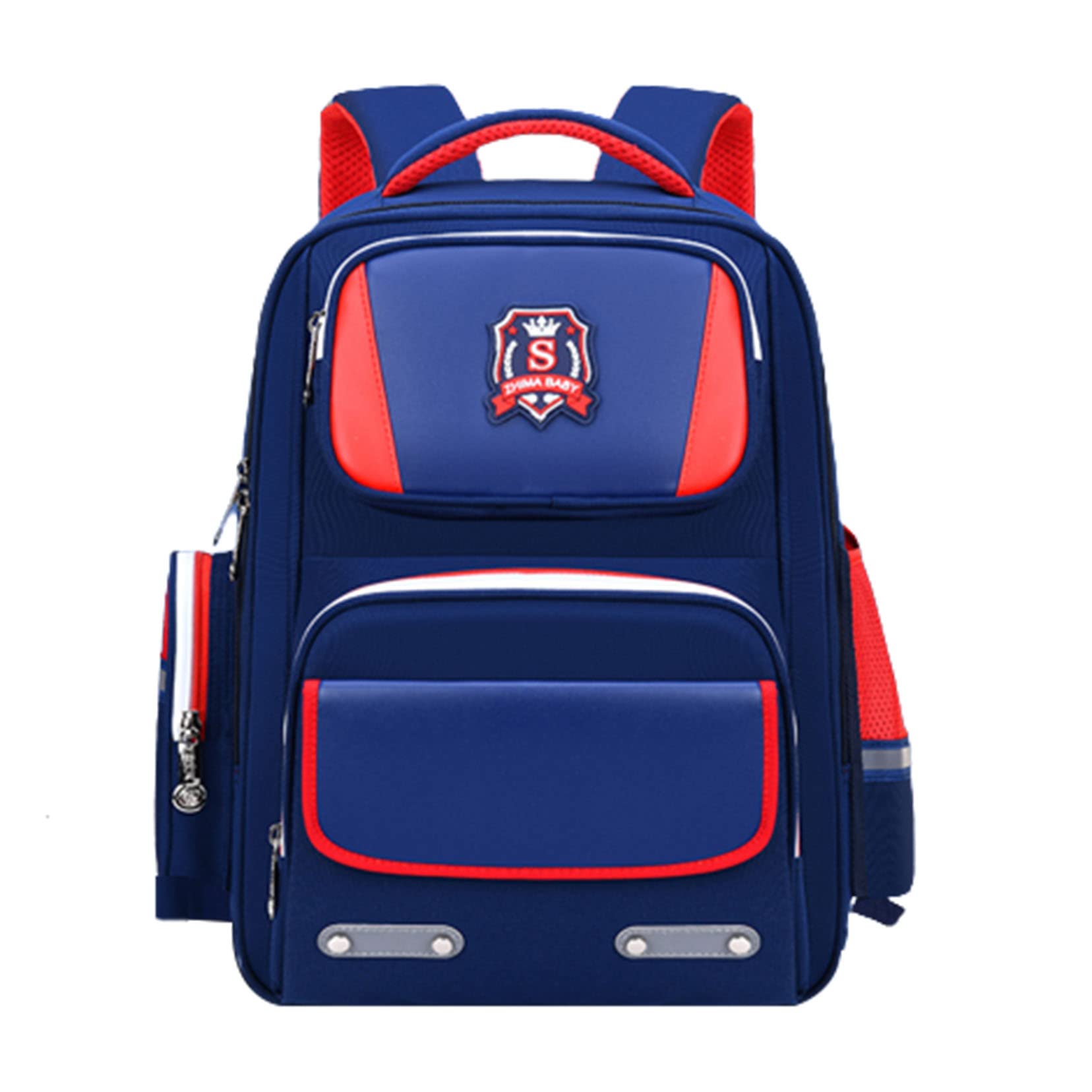 ZALTAS Grundschulkinder Rucksack Grundschule Daypack Outdoor -Gepäckbuch für Teenager blue-L