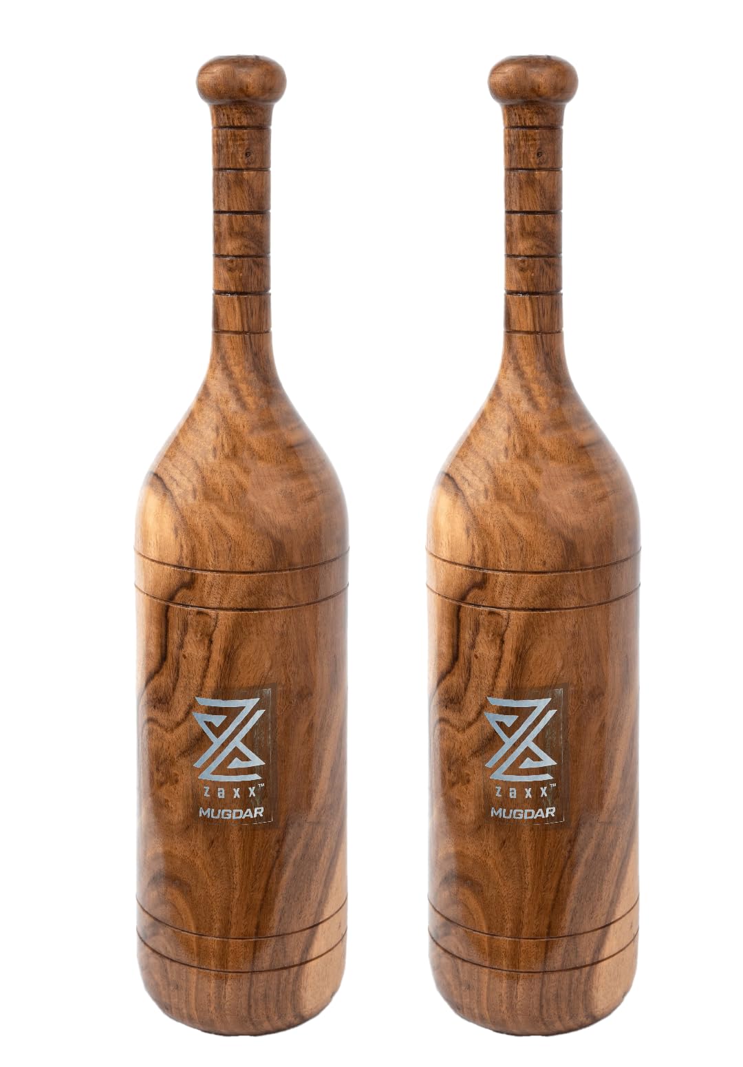 zaxx Bottle Styled Tali Sheesham Wood Indian Clubs/Mugdar/Meel/Clubbell/Karla Kattai Weight 2KG (Pack of 2) (B0DF7MGKLF) Amazon Price History, Amazon Price Tracker