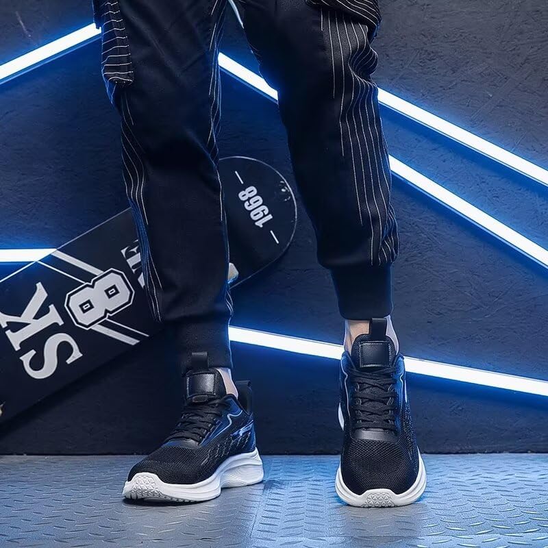 Men's Running Shoes Breathable Lightweight Walking Shoes Mesh Sport Sneakers Shoes for Men