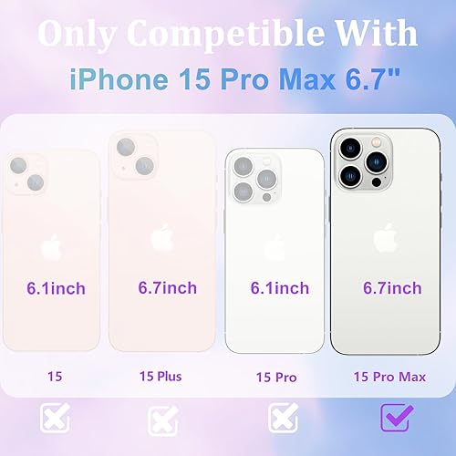 Miniatura 2 de Jowhep Funda para iPhone 15 Pro Max, diseño de cinta musical retro femenina para niñas, niños, adolescentes, mujeres, funda divertida, única,