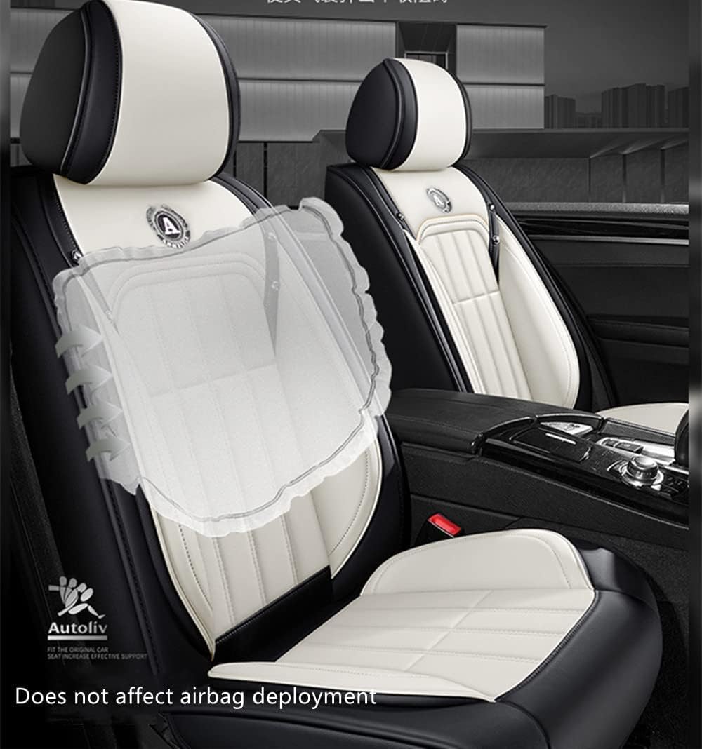 Autositzbezüge Universal passend für Mercedes-Benz B-Klasse W242 W245 W246 W247 Leder Vollständiger Satz Bezüge