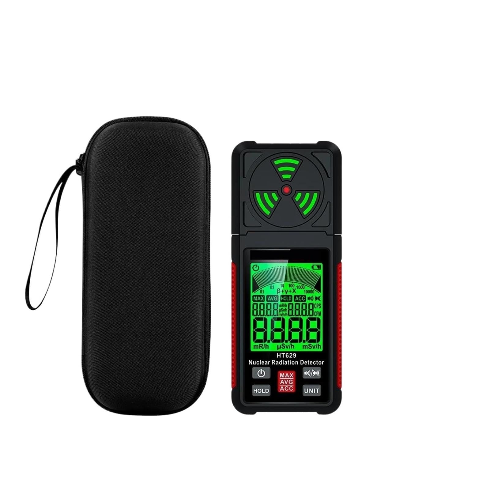 Medidor EMF HT627, medidor profesional de radiación de campo electromagnético, portátil, de mano, de radiofrecuencia.