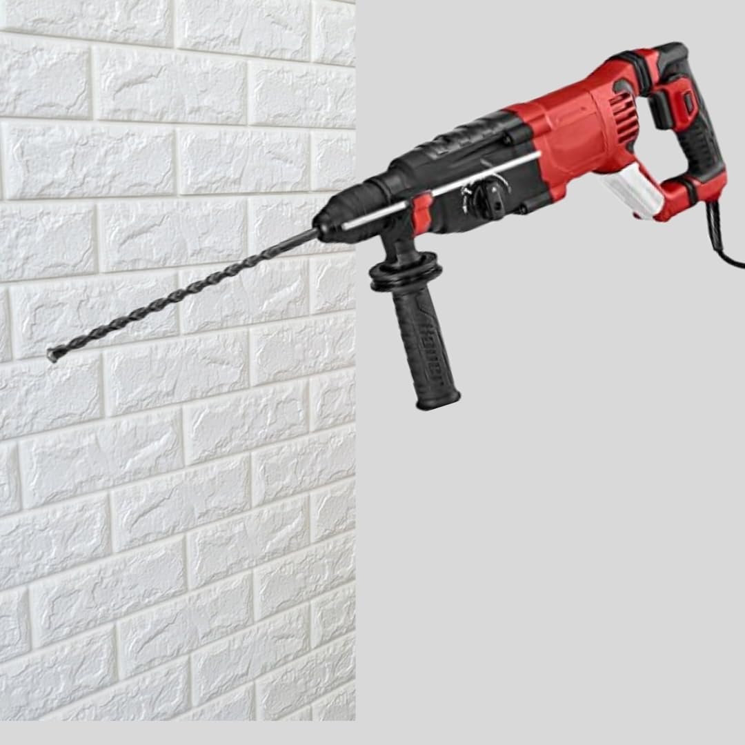 Rotary Hammer Compatible with Bauer Corded 8.5 Amp, 1 in SDS-Type Multi-Speed Rotary Hammer (2142E-EB) Compatible with Bosch, Dewalt, Milwaukee, Hilti and More SDS-plus shank drill bits & accessories