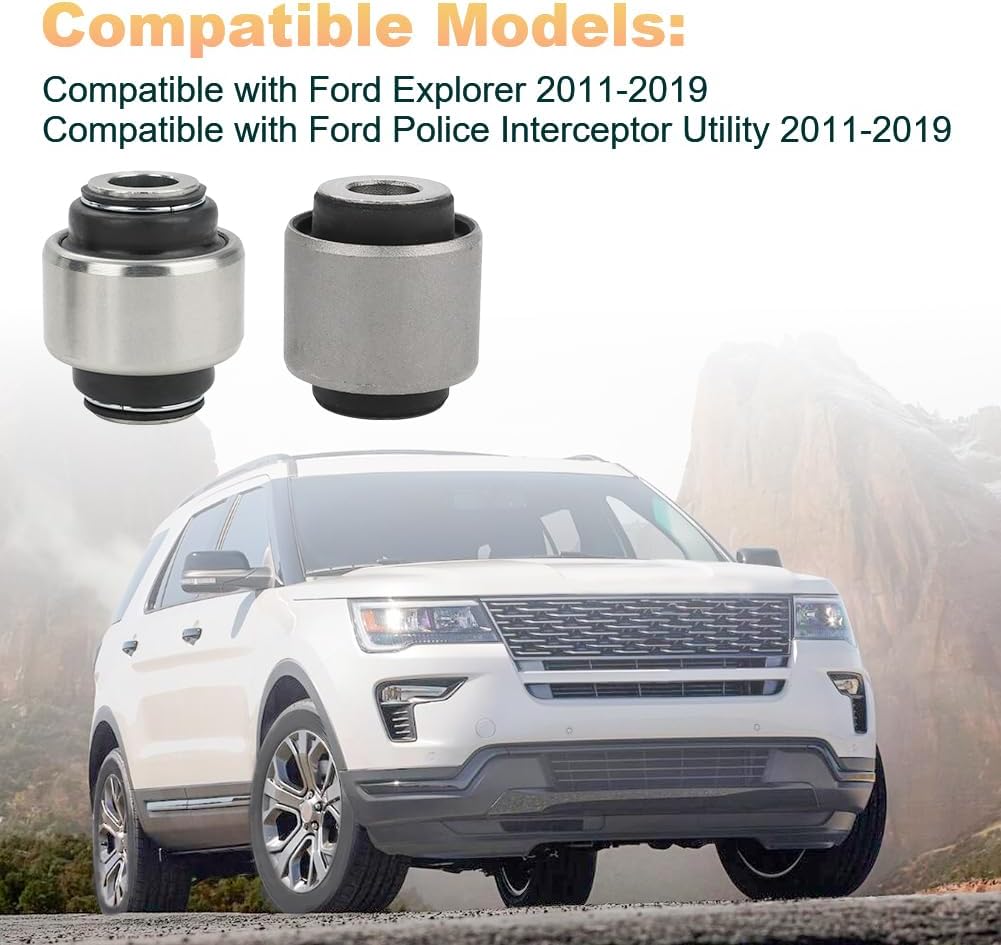 WMPHE Rear Crossmember Bushing Axle Beam Arm Compatible with 2011-2017 Nissan Juke, Replacement for 55501-1KA1C, 55501-1KA0D 55501-1KA1B 55045-1KA0B 55501-BX65A