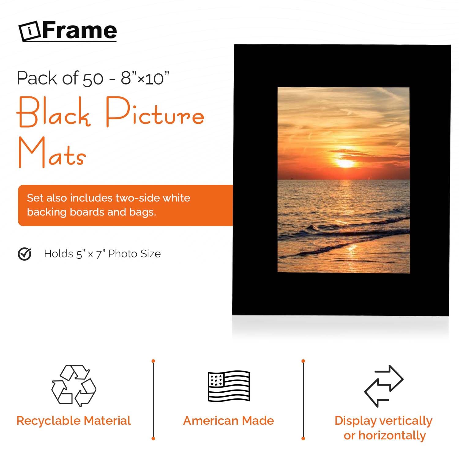 Craig Frames B235 22x28-Inch Mat, Single Opening for 18x24-Inch Image, Chamois with Cream Core
