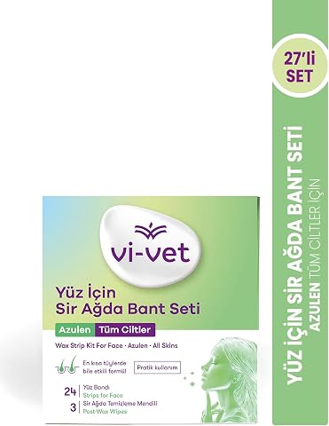Vi-vet Sir Ağda Bandı (Yüz İçin) Azulen, 24 Adet