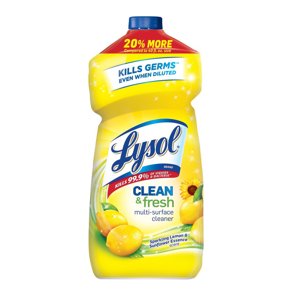 Buy Lysol Clean & Fresh MultiSurface Cleaner, Lemon & Sunflower, 288oz