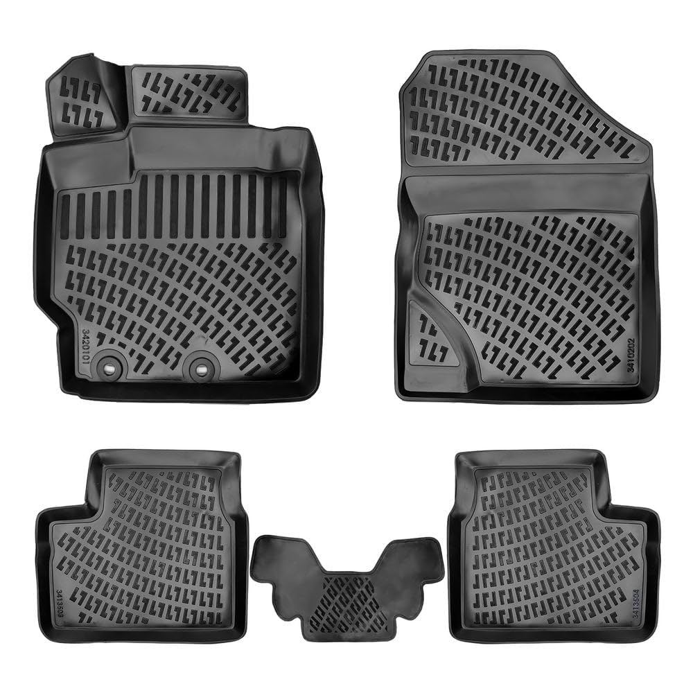 Rizline Toyota Yaris 2005-2013 Uyumlu 3D Havuzlu Paspas