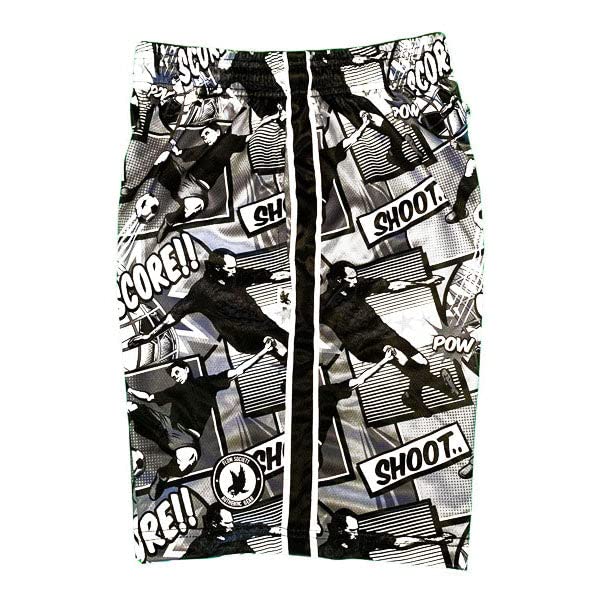 Flow Society Soccer Comic Boys Athletic Shorts2