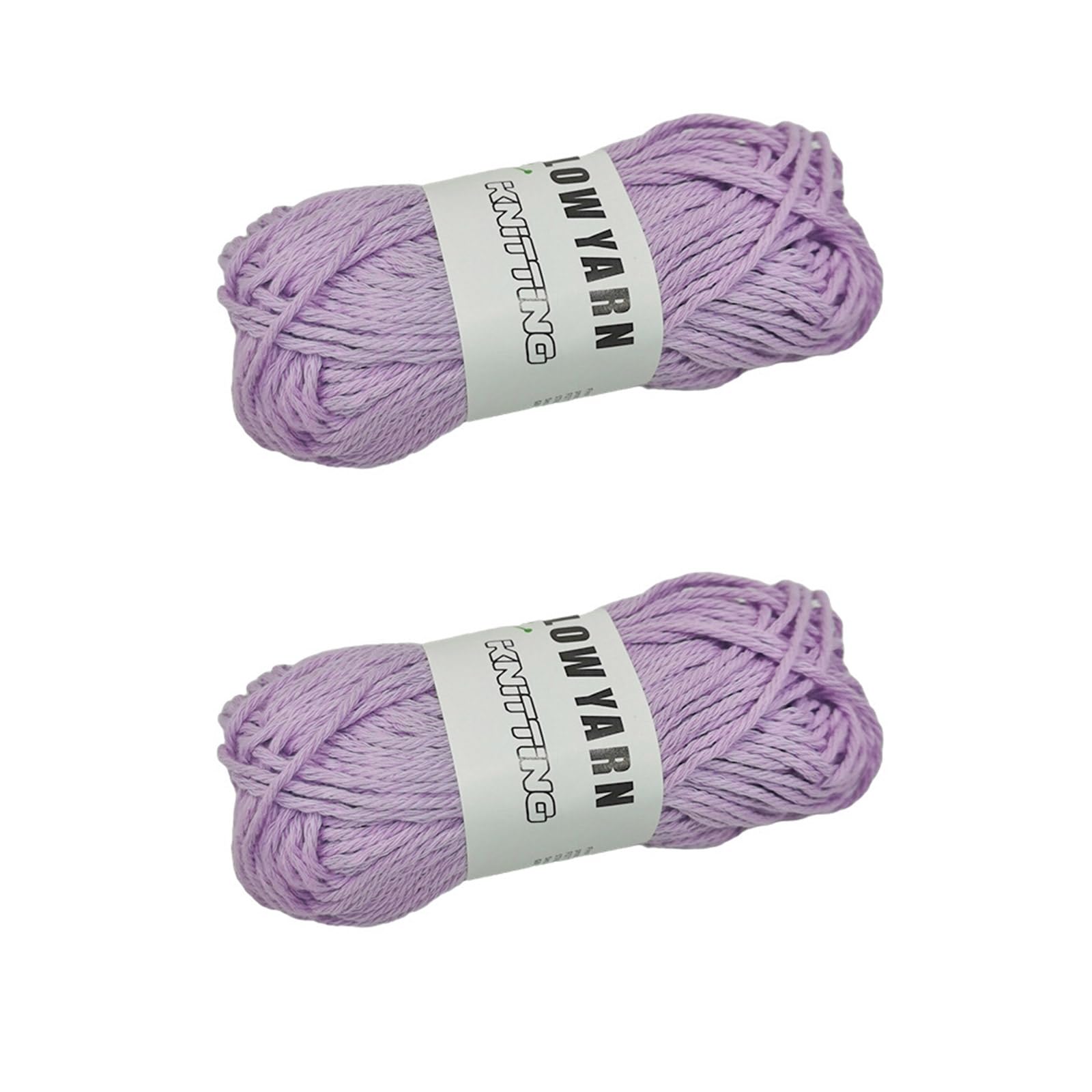 Tsophreniq B 2 Rolls Crochet Yarn For Crocheting Knitting Ag Toy, 49 Yard/Roll Glow Yarn Polyester Thread Glow Silky Crochet Knitting For Crocheting