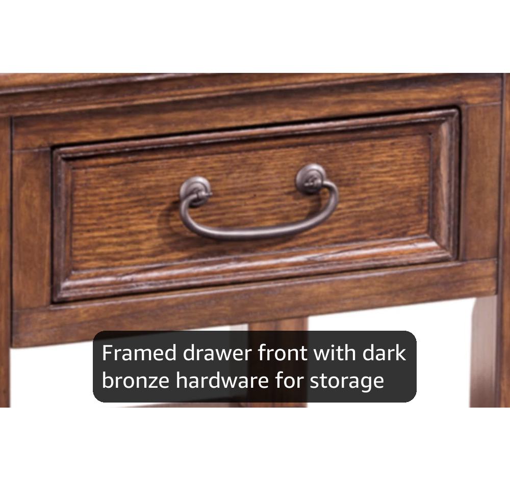 Amazon.com: Signature Design by Ashley Woodboro Traditional Square