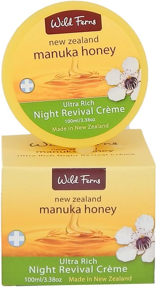 Wild Fern Manuka Honey Night Revival Cream 100ml