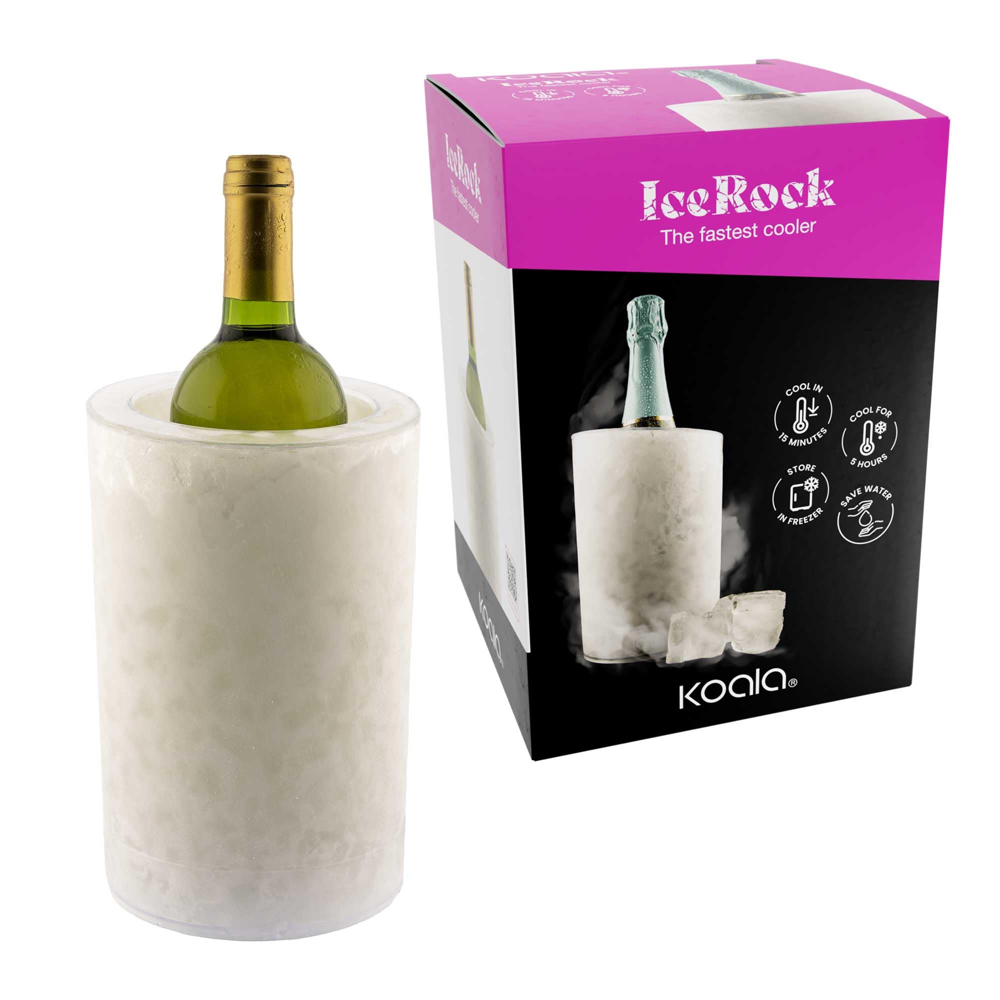 Koala Spain IceRock® Double Walled Champagne Cooler with Freezer Gel