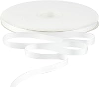 Vista 16 de Cinta de grogrén de musgo de 3/8 pulgadas a granel de 100 yardas, rollo de cinta fina verde oscuro para manualidades, cinta de tela sólida