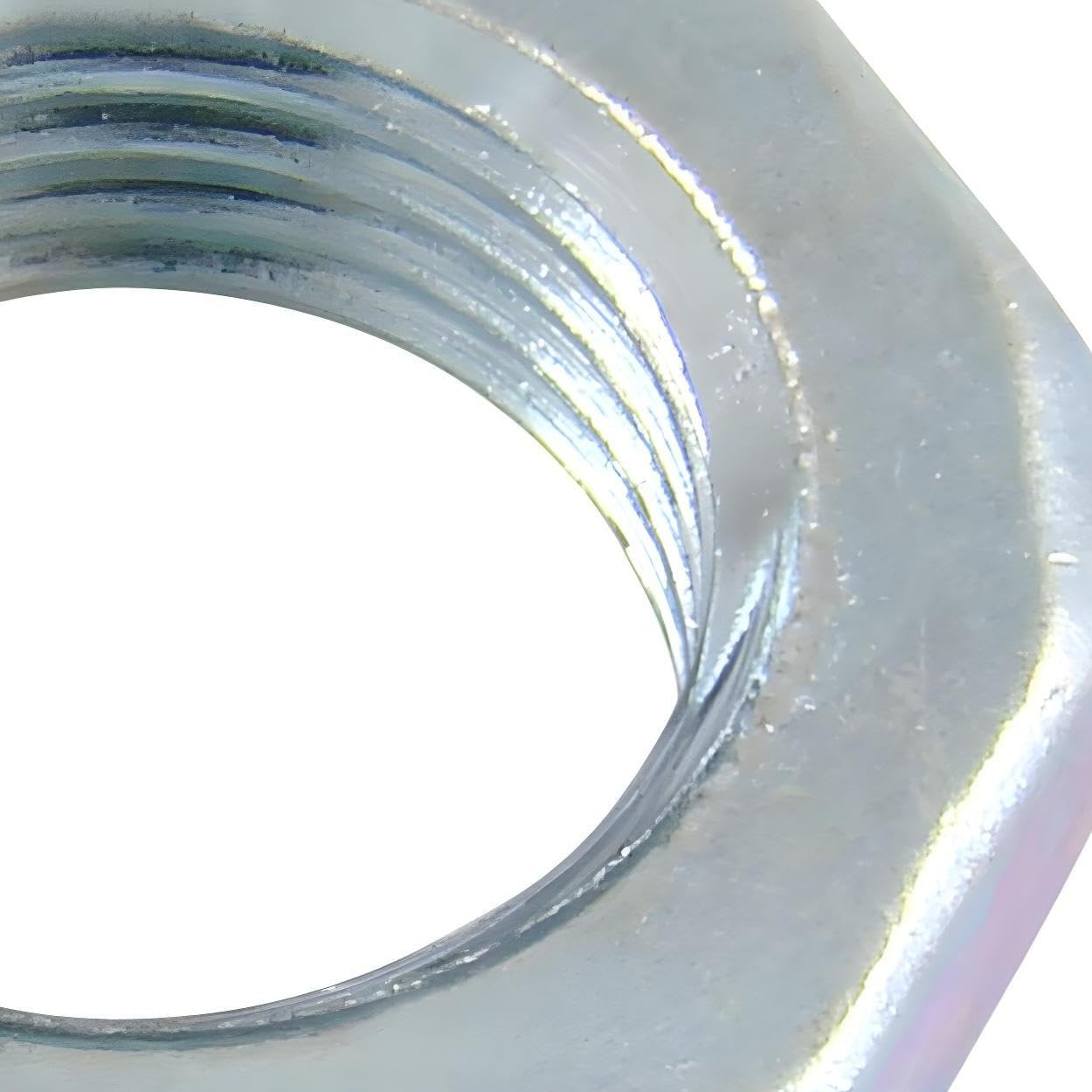 Dadi Esagonali M16 X 1,5 DIN 934, Filettatura Fine, 5 Pezzi In Acciaio Zincato Galvanizzato, Resistenza 8 Dadi Filettati - Foto 4