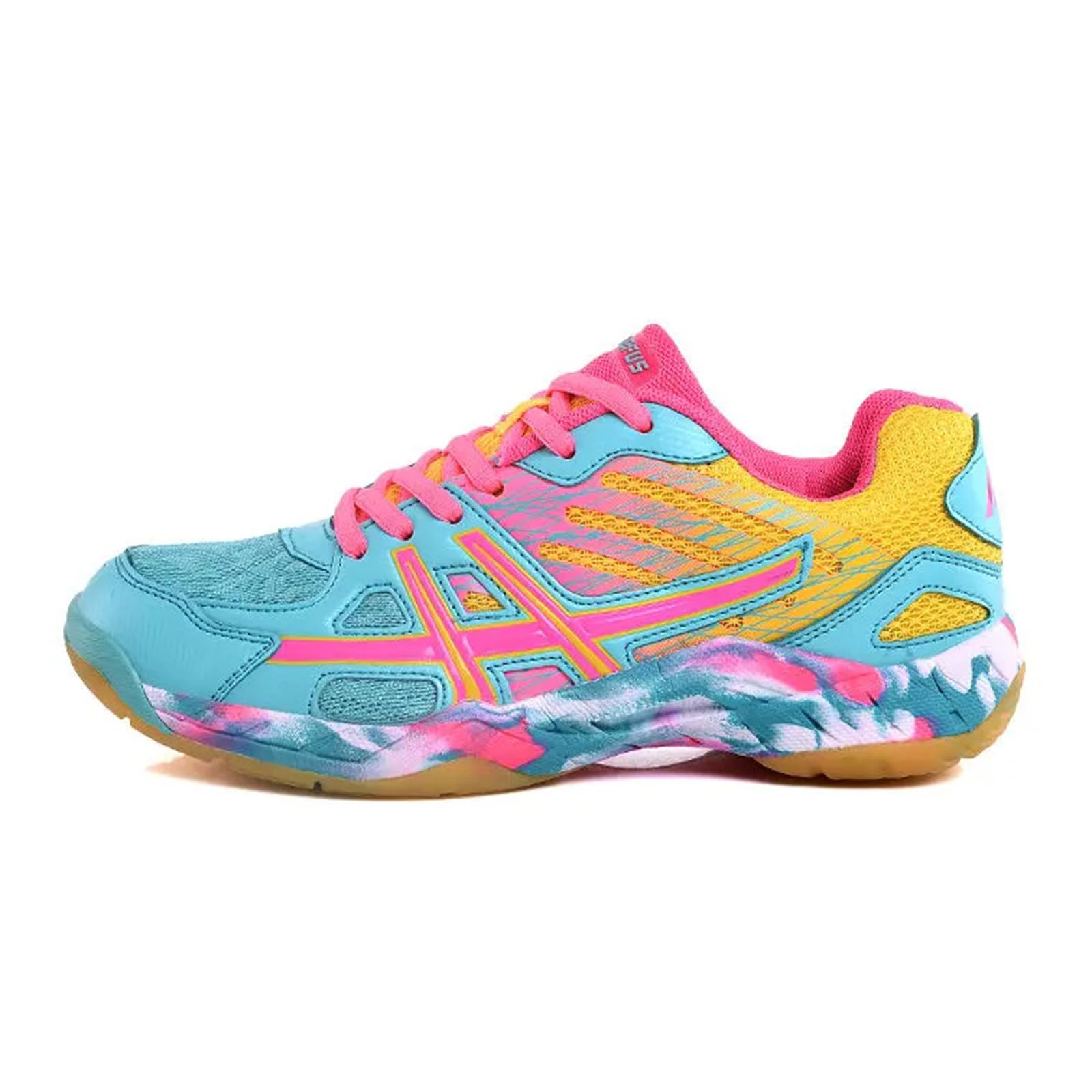 Zapatillas De Bádminton Hombre Tenis para Niños Pickleball Deportivas Ligeras Antideslizantes para Cancha De Squash En Interiores