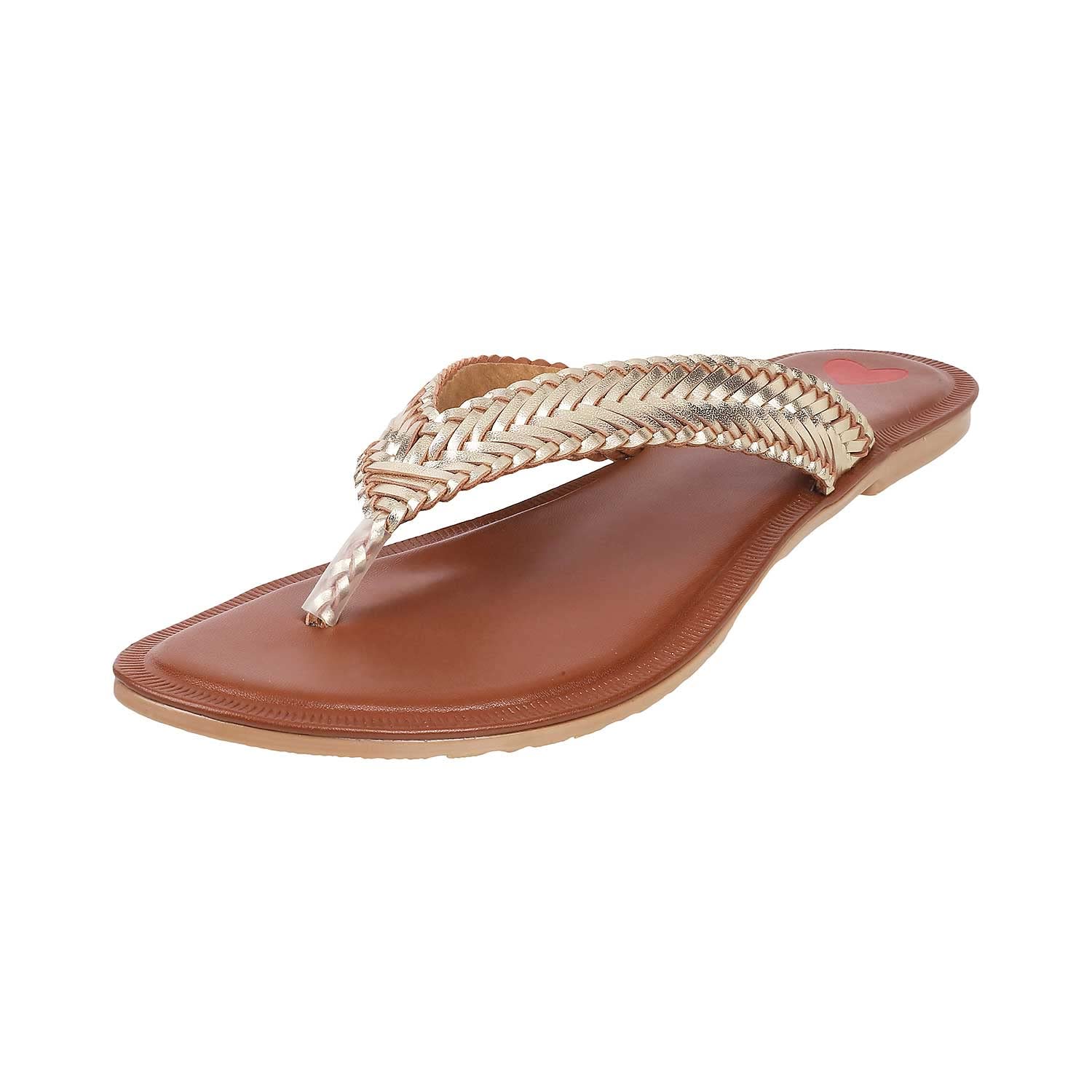 metro Women's Metallic Faux Leather Fashion Sandals-picture-28