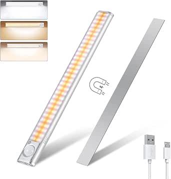 WOBANE Striscia Led per Scale Interne con Doppio Sensore di oviento, 5 etri Strisce Led