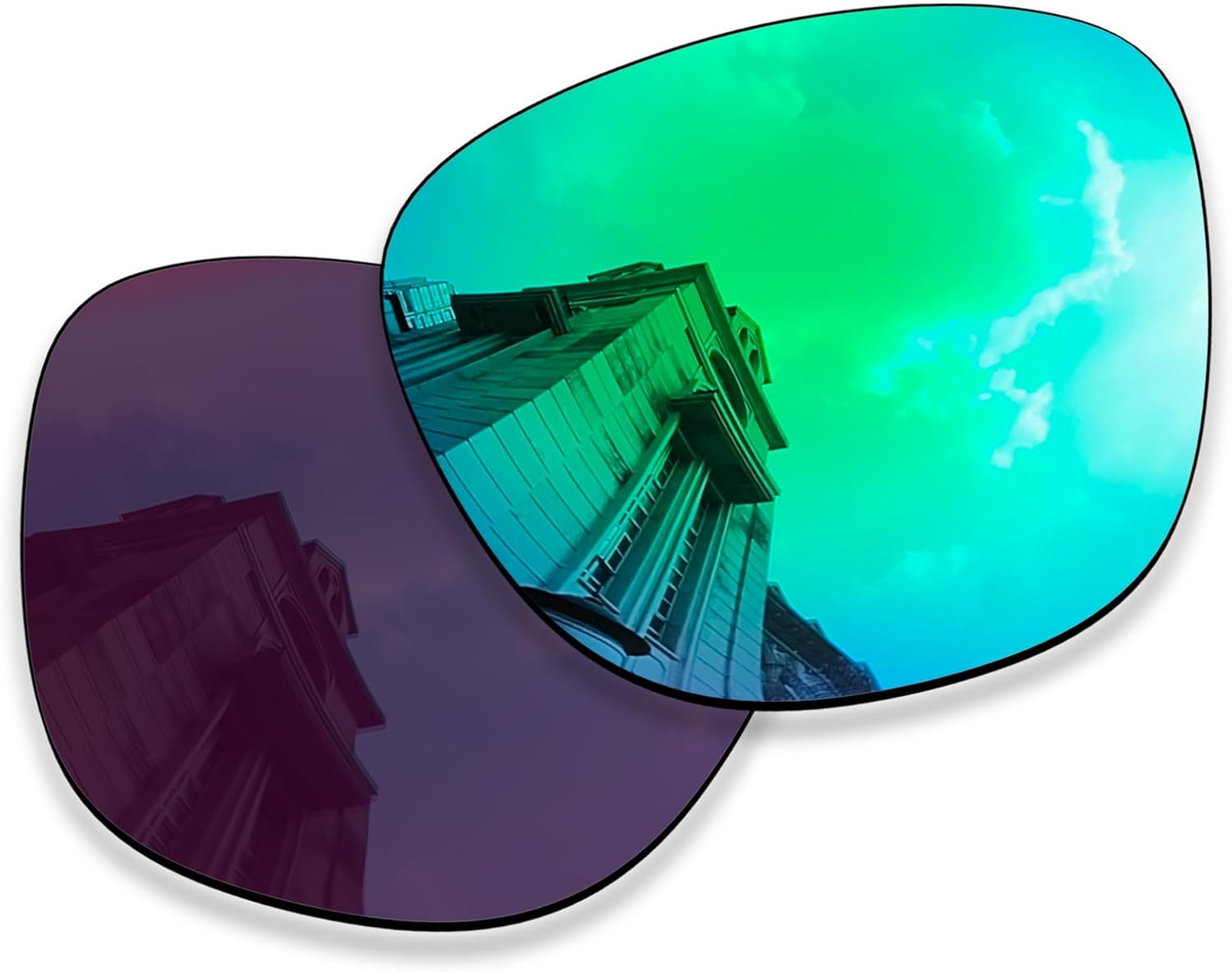 5 Pairs Polarized Replacement Lenses for Ray-Ban Stories Wayfarer RW4002 50mm Sunglasses, Anti-Scratch and Impact Resistant
