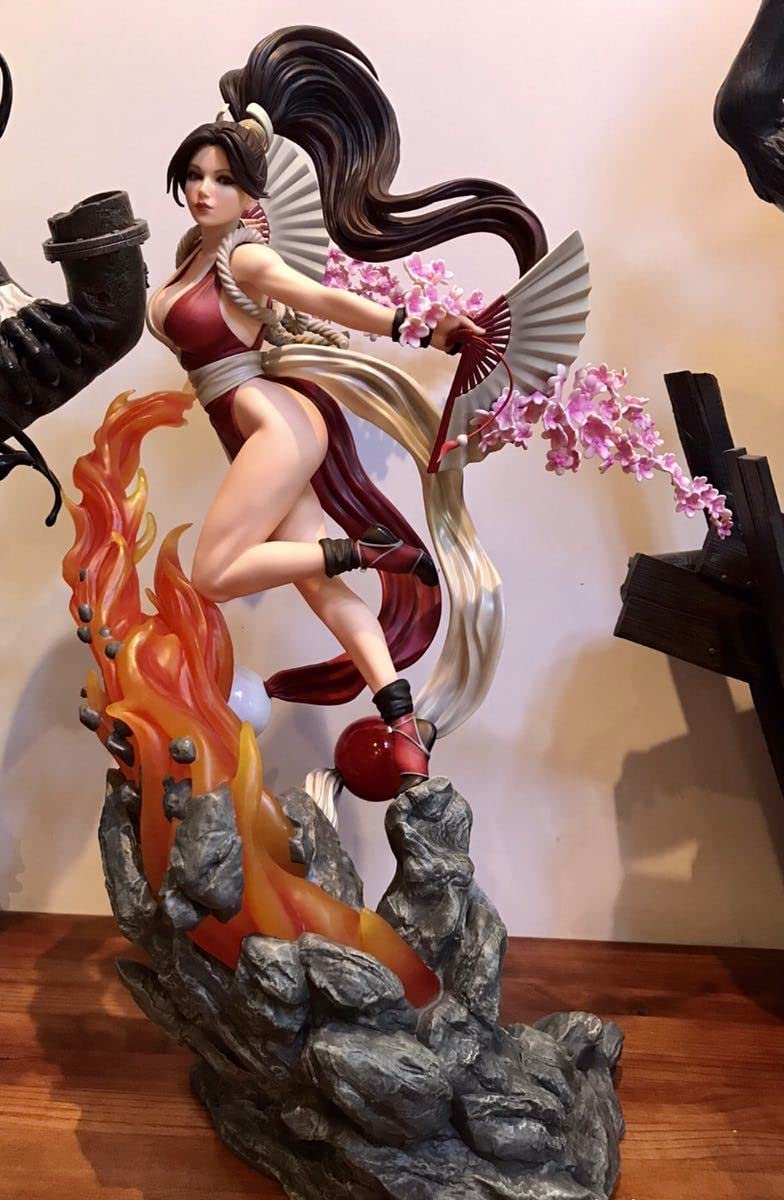 不知火 舞 1/4 スタチュー ガレージキット 不知火舞フィギュア塗装済みガレージキット完成品1/4スタチュー