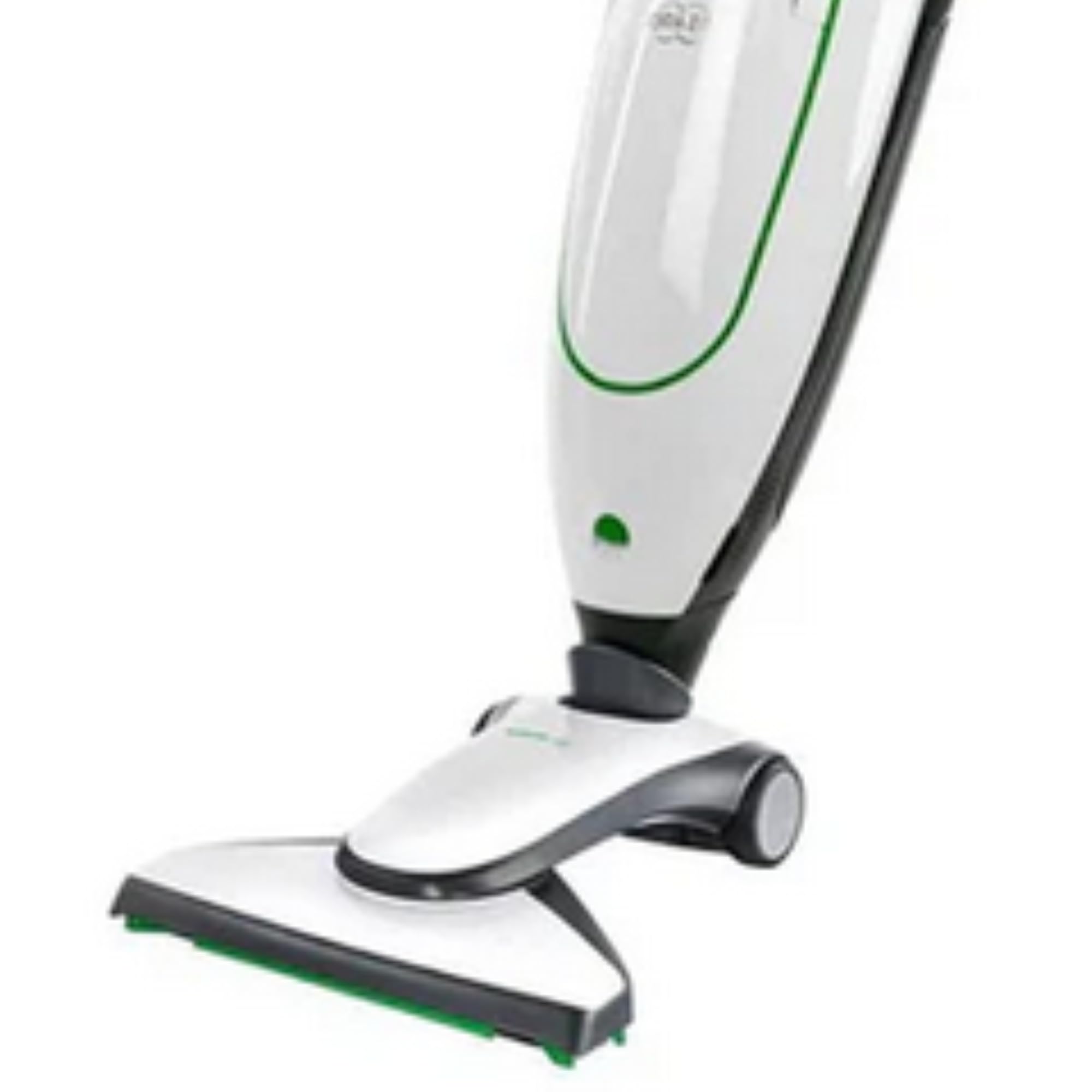 Vorwerk Folletto VK200 Aspirapolvere a Filo con Sacchetto, Potente e Leggero, Adatto a Tutti i Pavimenti, Colore Bianco/Verde (ricondizionato)