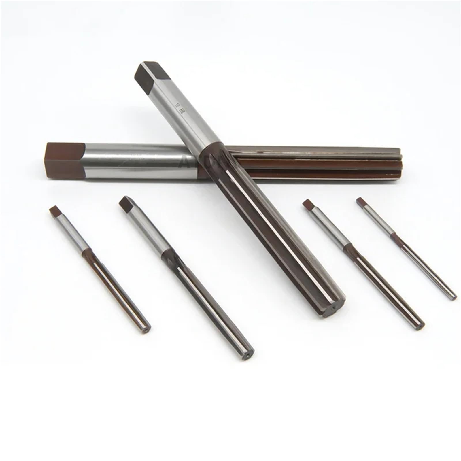 Reibahle 21-40mm 21/22/23/24/25/26/27/28/30/32/34/35/36/38/40mm CNC Spannfutter Fräser Gerader Griff Handreibahle(38mm)