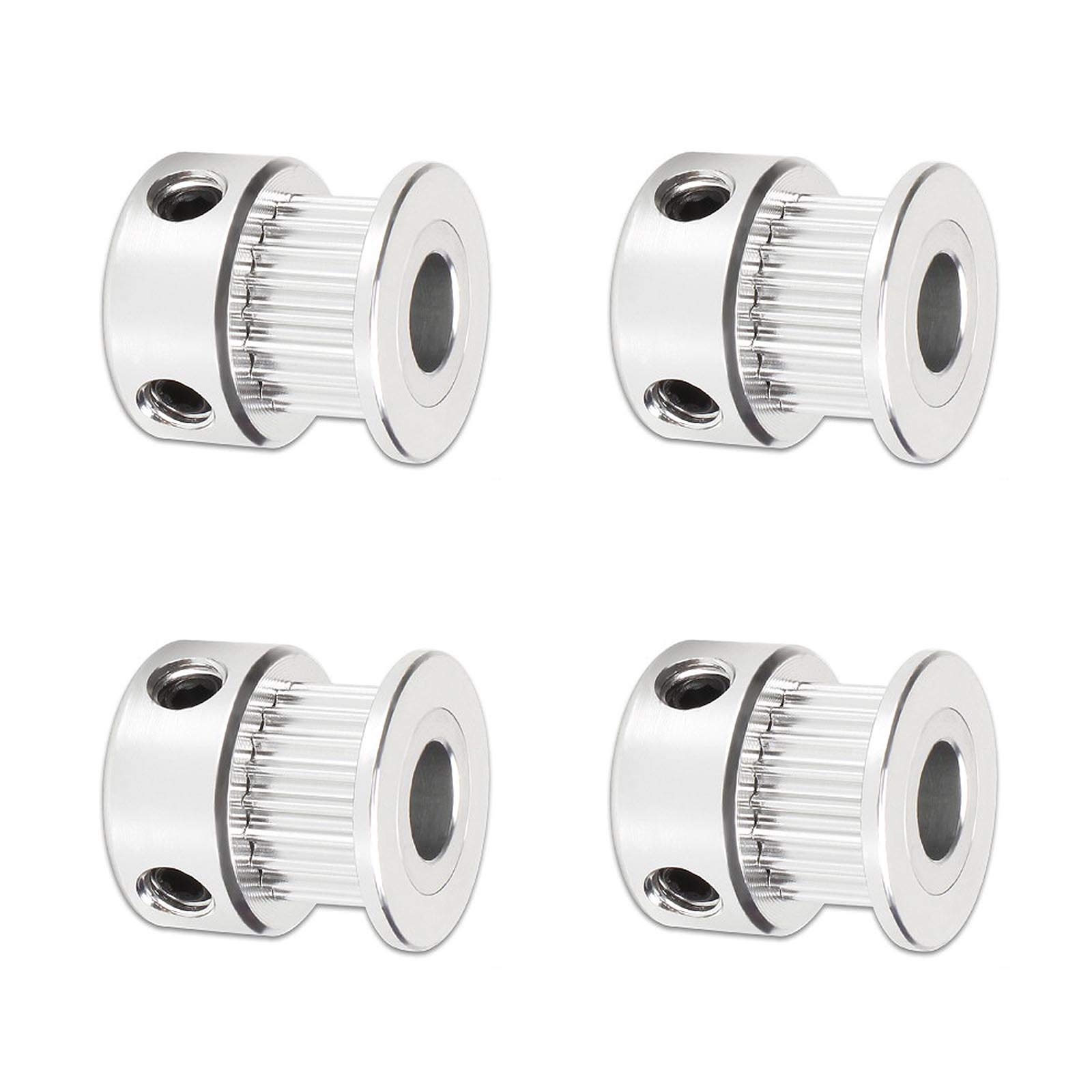 Cinghia Dentata Puleggia GT2 60 Denti In Alluminio Foro 5 Mm Teeth Pulley Aluminum Pulegge Cinghia Gt2