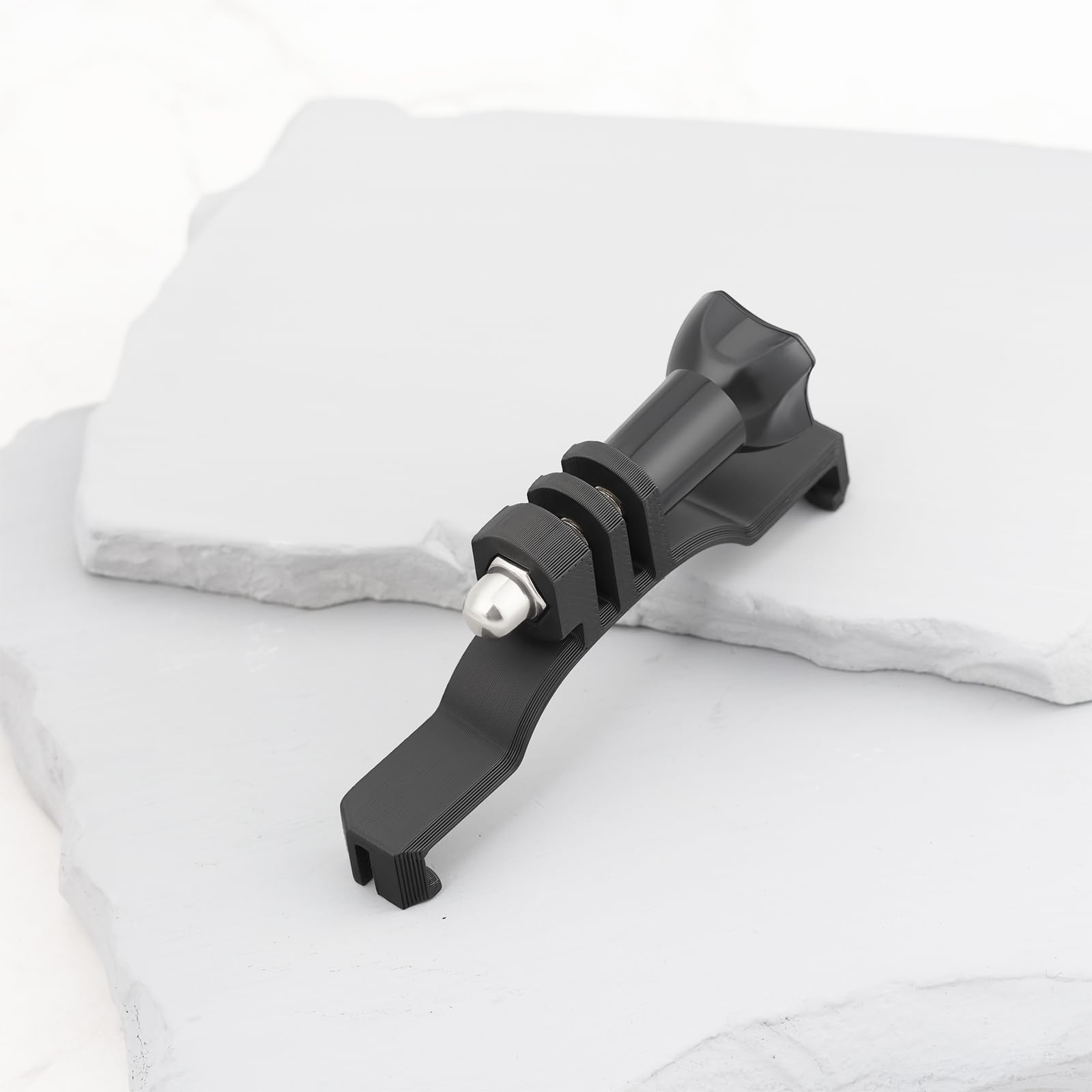 ECSiNG Support de Fixation Extensible pour Caméra Sportive Compatible avec DJI Neo 2 Noir 12 X 32 X 77,4 Mm