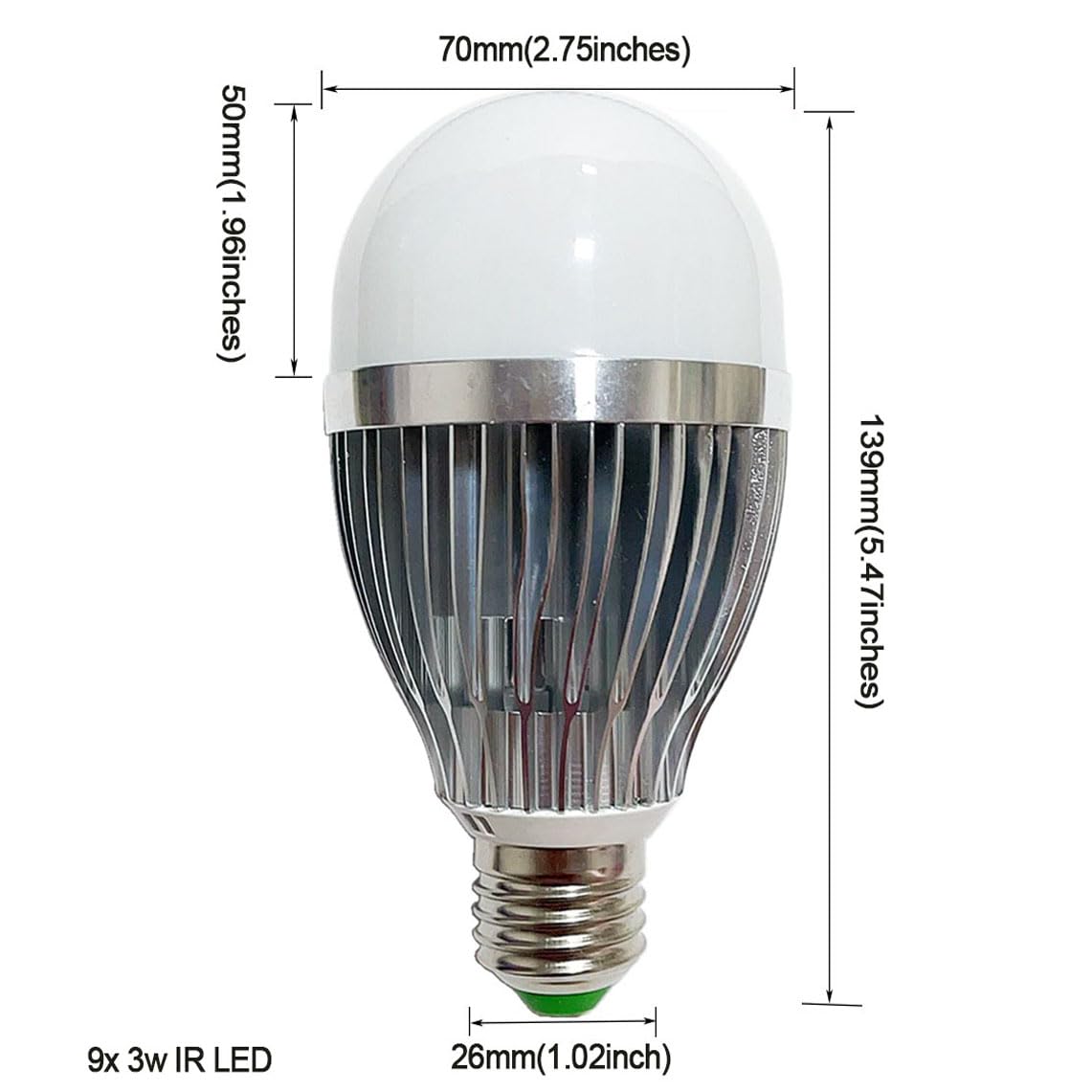 Infrared Light Bulb For Security Camera