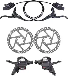 Kit Freio Hidráulico com Par Alavanca Câmbio 24v GTA