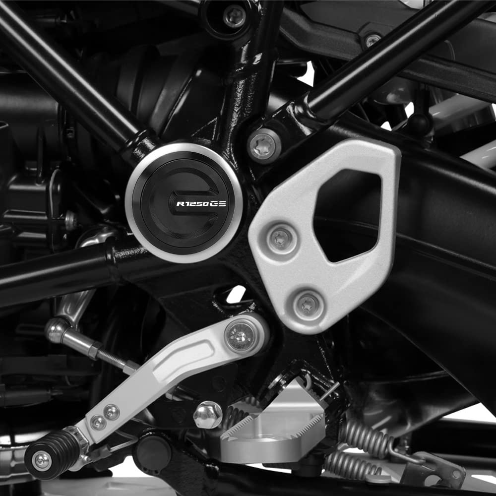 Modeer Para R1250GS 2018-2023 Motocicleta Juego de tapones de tapa de tapa de tapas de orificio del marco del basculante r 1250 gs Accesorios Color Negro