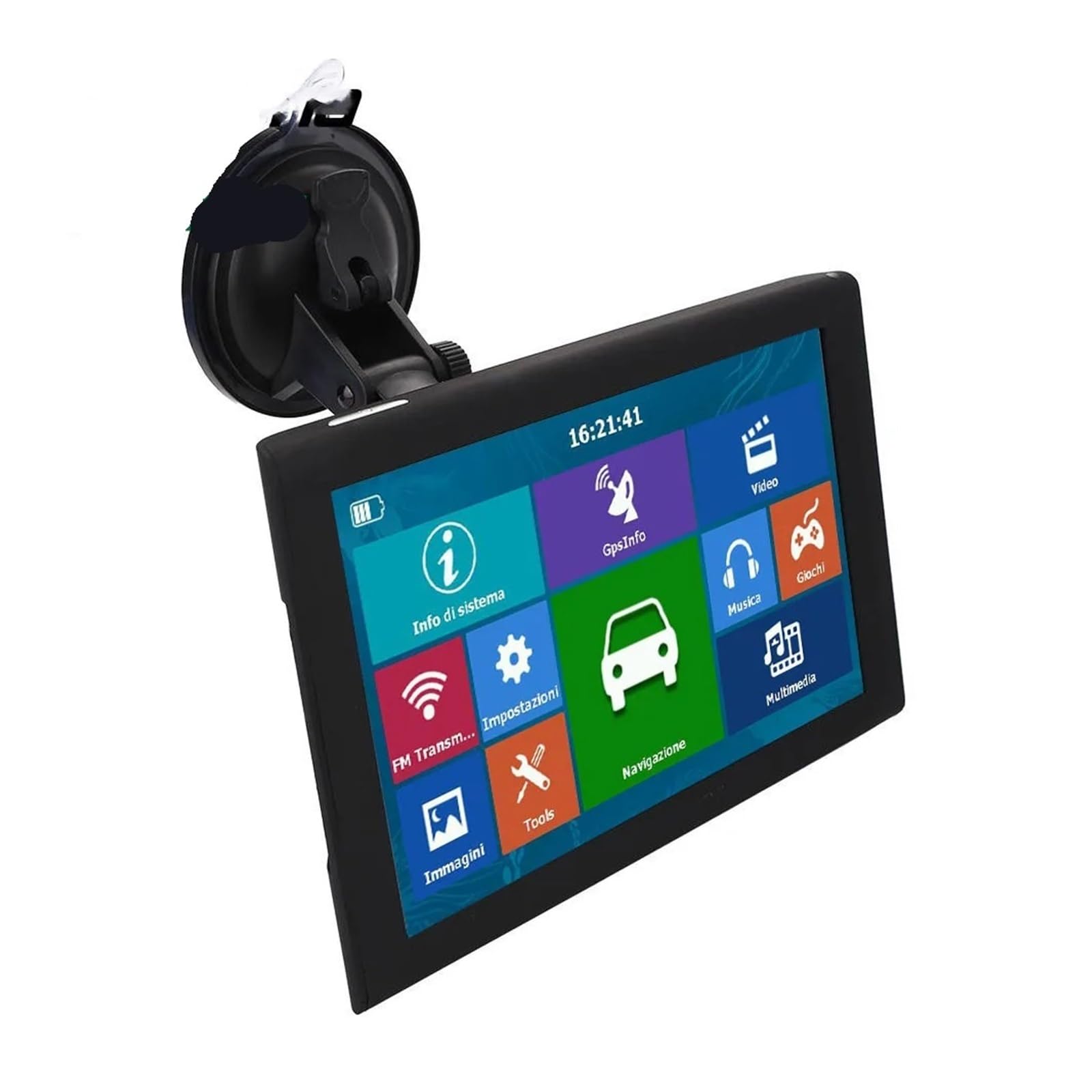 9-calowa nawigacja GPS do samochodu, Bluetooth, nawigacja ciężarowa, 8 GB DDR256M, GPS, automatyczna nawigacja satelitarna, FM, kamera cofania, darmowa mapa